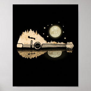 Mandolin Player Country Music Bluegrass Mandolin Poster