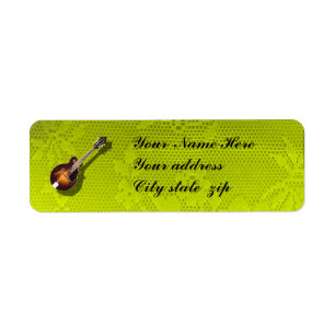 MANDOLIN-RETURN ADDRESS LABEL