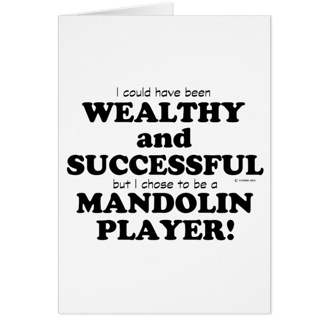 Mandolin Wealthy & Successful (Front)