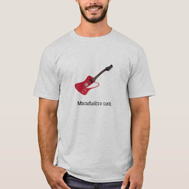 Mandolins Rock T-Shirt (Front)