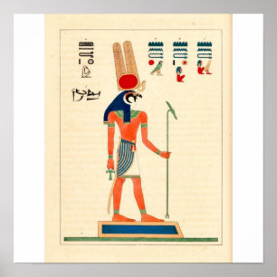 Mandou-Montu Egyptian Art print