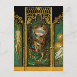 "Mandragora Triptych" Postcard