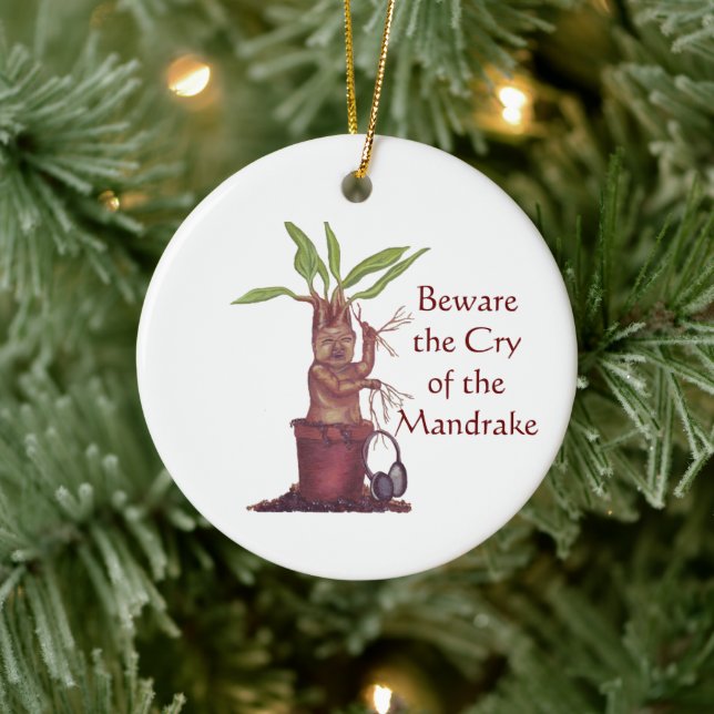 Mandrake Baby Christmas Ornament (Tree)