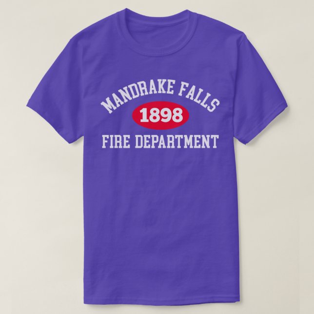 Mandrake Falls Fire Department T-Shirt (Design Front)