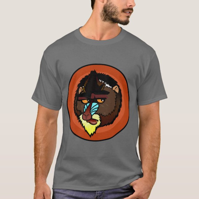 MANDRILL SHORT SLEEVE T-SHIRT (Front)