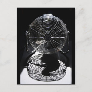 Mandrill Ventilator BW Still Life Photography Postcard