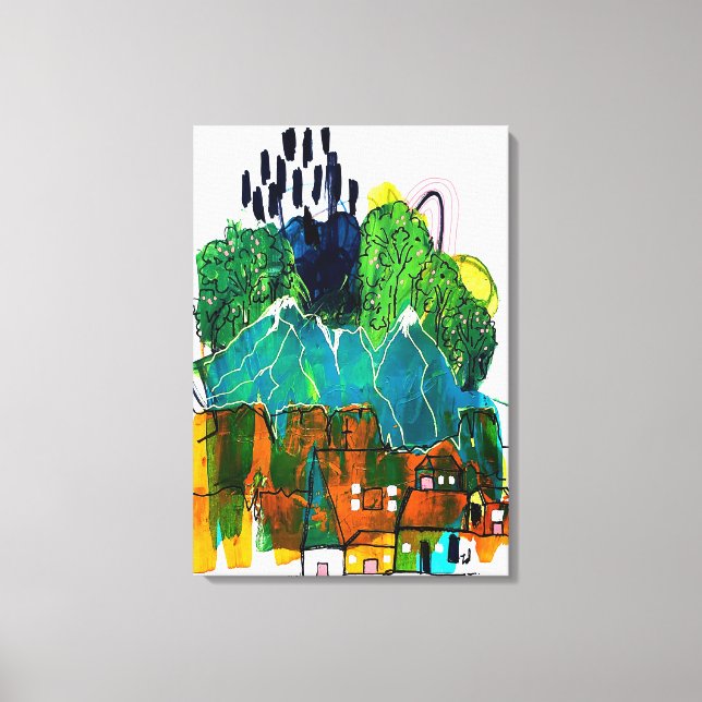 Mandu Canvas Print (Front)