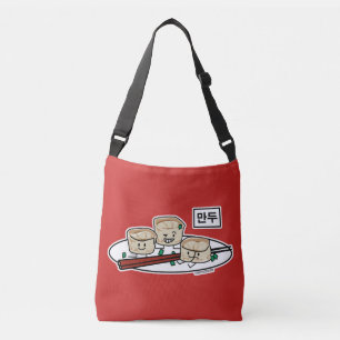 Mandu Korean dumpling dim sum breakfast hangul Crossbody Bag
