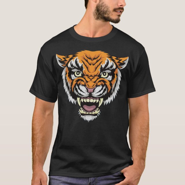 MANDY Nicolas Cage Tiger baseball coach s catcher  T-Shirt (Front)