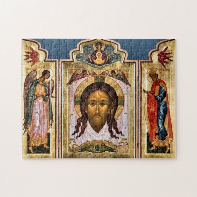 Mandylion Orthodox Christian Icon Jigsaw Puzzle (Horizontal)