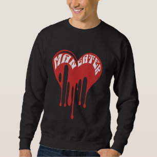 Maneater Broken Heart Y2k Aesthetic Cute Strong Fe Sweatshirt