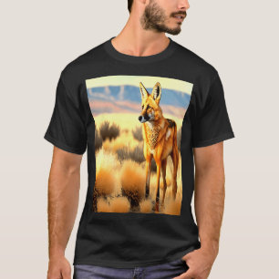 Maned Wolf Dog Wild Dogs Animal T-Shirt
