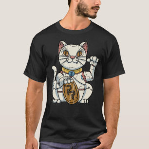 Maneki Neko Cat T-Shirt