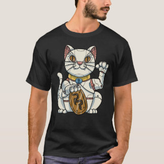 Maneki Neko Cat T-Shirt