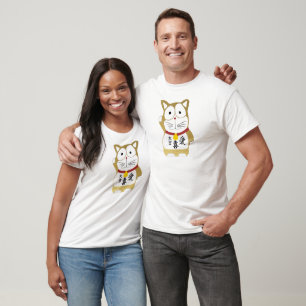 Maneki Neko - Japanese lucky cat T-Shirt