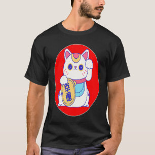 maneki neko japanese lucky Cat T-Shirt