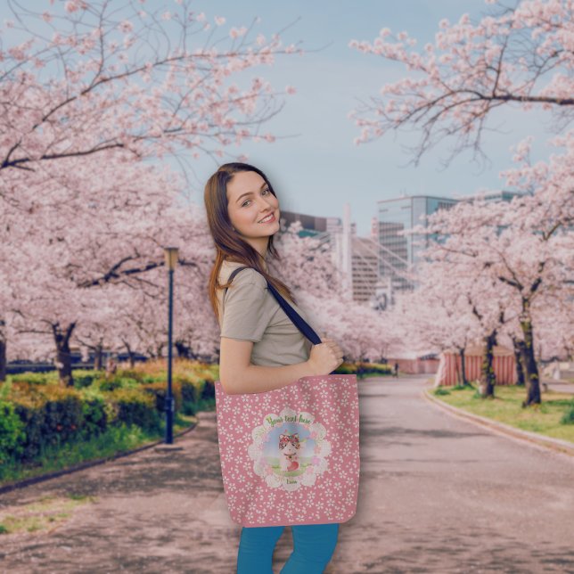Maneki Neko Lucky Luna Large Tote Bag (Maneki Neko Lucky Luna Large Tote Bag)
