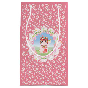 Maneki Neko Lucky Luna Party  Small Gift Bag