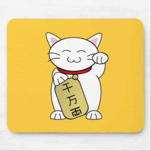 Maneki Neko Mouse Mat