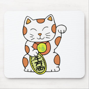 Maneki Neko Mouse Mat