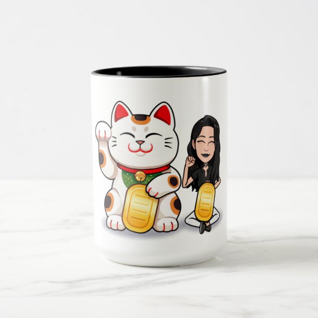Maneki Neko Mug (Center)