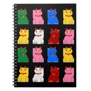 maneki neko notebook