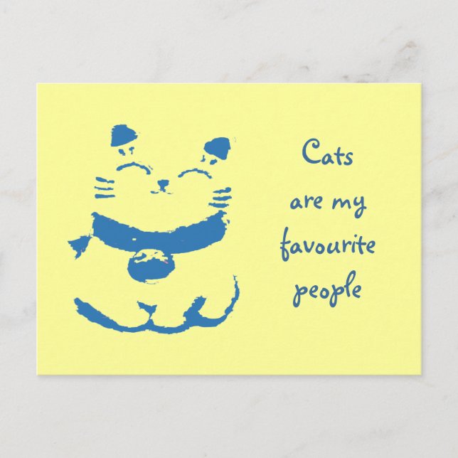 Maneki Neko Postcard (Front)