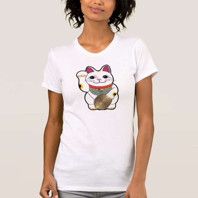Maneki Neko T-Shirt (Front)