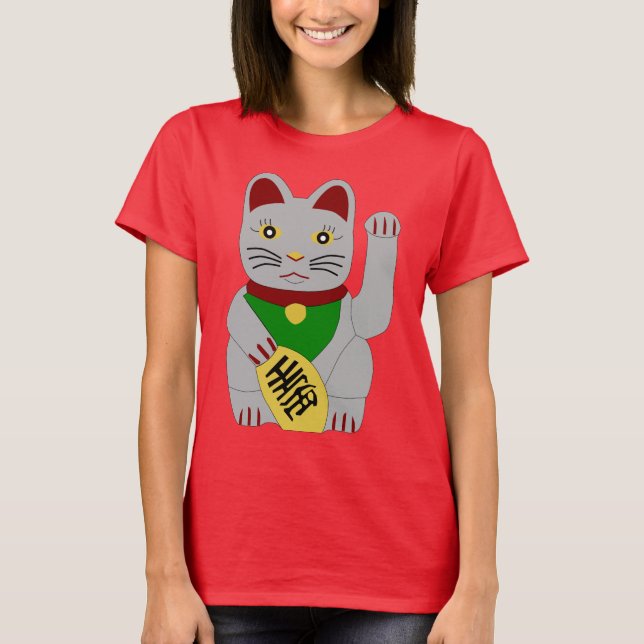Maneki Neko T-Shirt (Front)
