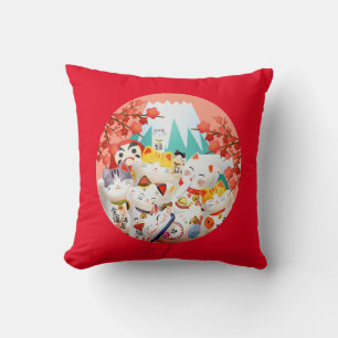Manekineko Hanami Party Cushion