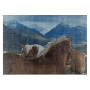 Manes & Mountains Cutting Board