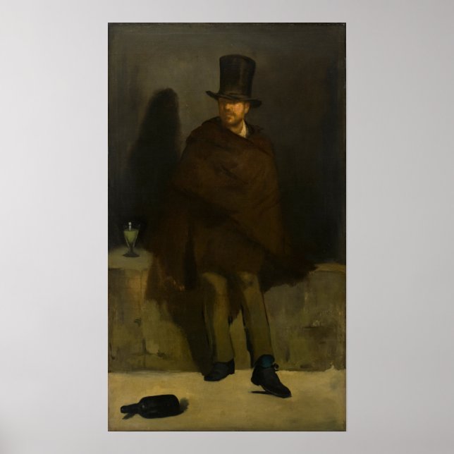 Manet - Absinthe Drinker Poster (Front)