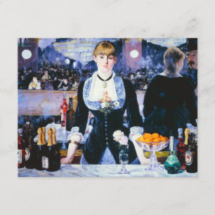 Manet Bar at the Folies Bergere Invitations