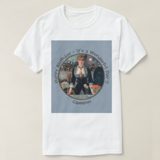 Manet Bar at the Folies-Bergère Party Collection T-Shirt