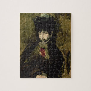Manet Berthe Morisot Wearing a Veil, 1872 Jigsaw Puzzle
