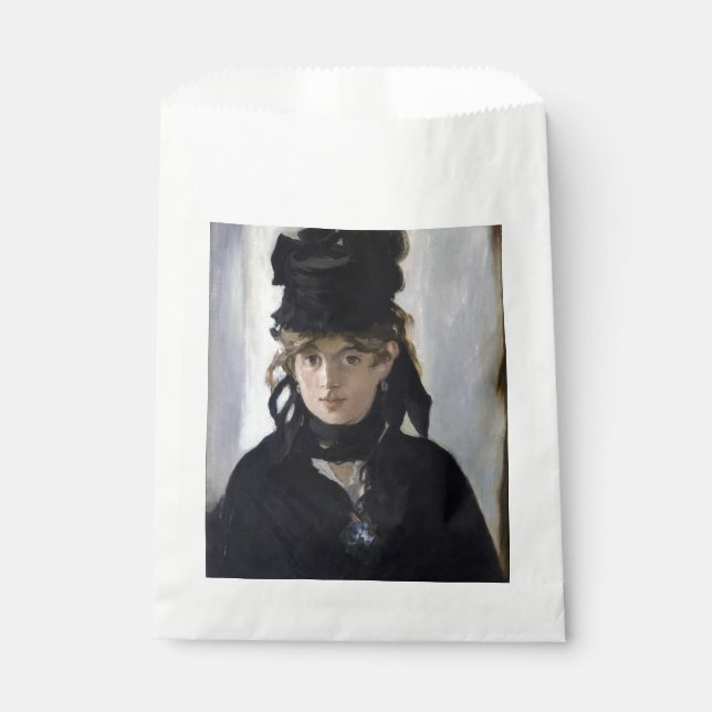 Manet - Berthe Morisot with a bouquet of violets Favour Bags (Front)