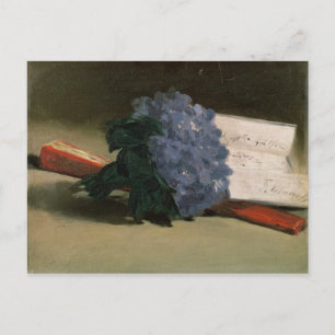Manet Bouquet of Violets, 1872 Postcard