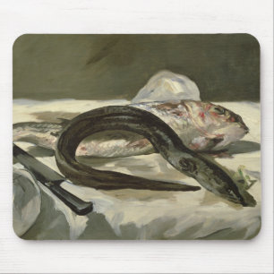 Manet Eel and Red Mullet, 1864 Mouse Mat