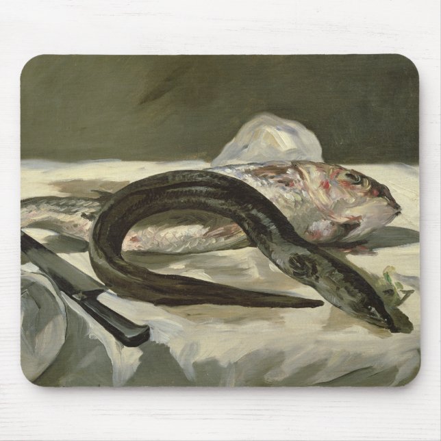 Manet | Eel and Red Mullet, 1864 Mouse Mat (Front)