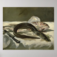 Manet | Eel and Red Mullet, 1864