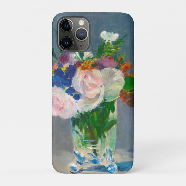 Manet Flowers in a Crystal Vase Case-Mate iPhone Case (Back)