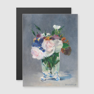 Manet - Flowers in a Crystal Vase Magnetic Card