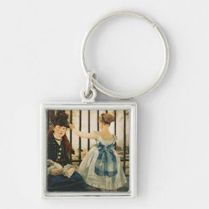 Manet Gare St. Lazare, 1872-3 Key Ring