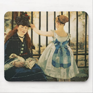 Manet   Gare St. Lazare, 1872-3 Mouse Mat