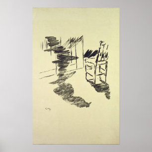 Manet   Illustration for 'The Raven' Poster