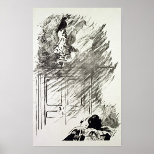 Manet   Illustration for 'The Raven' Poster
