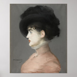 Manet - La Viennoise, Portrait Of Irma Brunner Poster