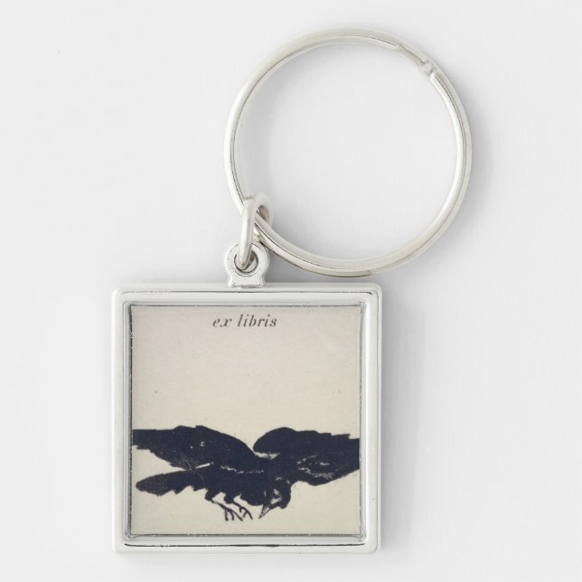 Manet | Le Corbeau , 1875 Key Ring (Front)