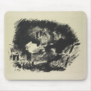 Manet Le Corbeau , 1875 Mouse Mat