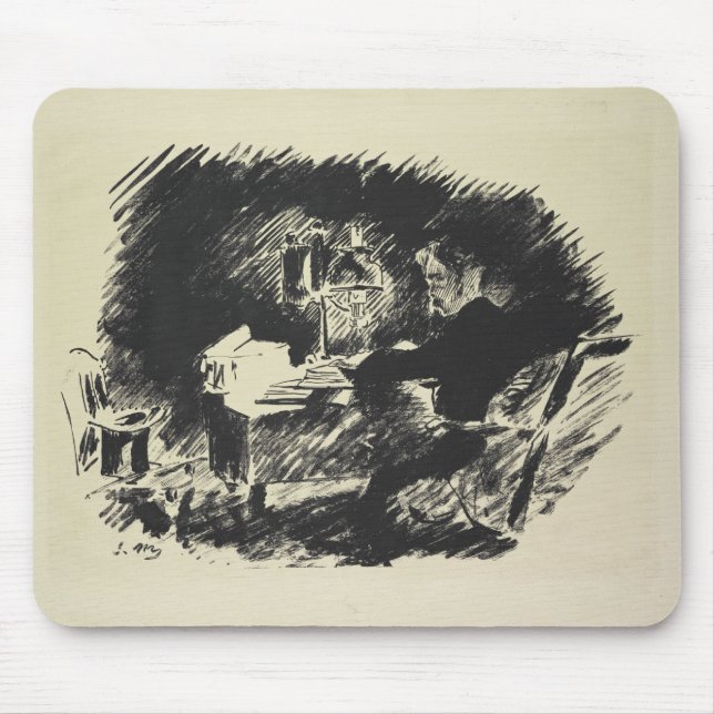 Manet | Le Corbeau , 1875 Mouse Mat (Front)